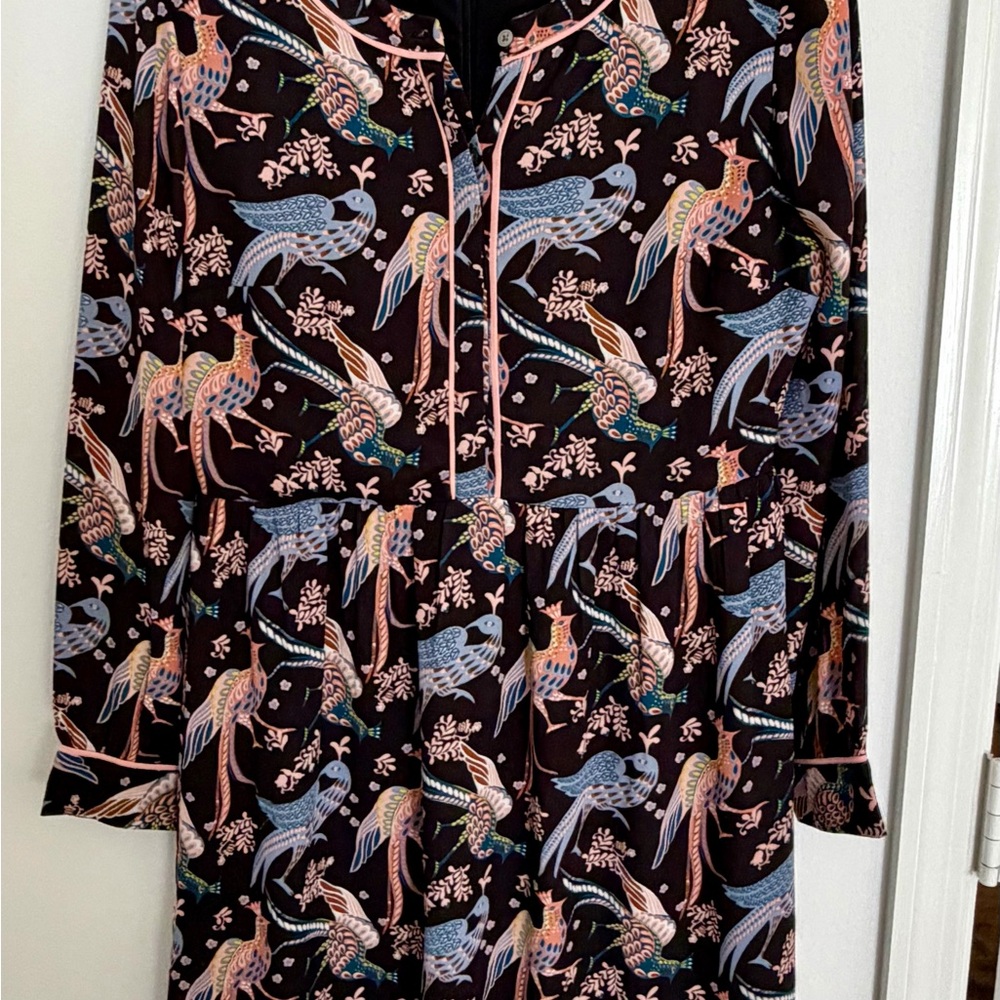 LOFT Multicolor Patterned Dress